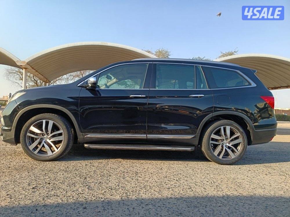 هوندا بايلوت 2017الغانم فل اوبشن فتحتين كشن جلد كامره بحاله ممتازه0