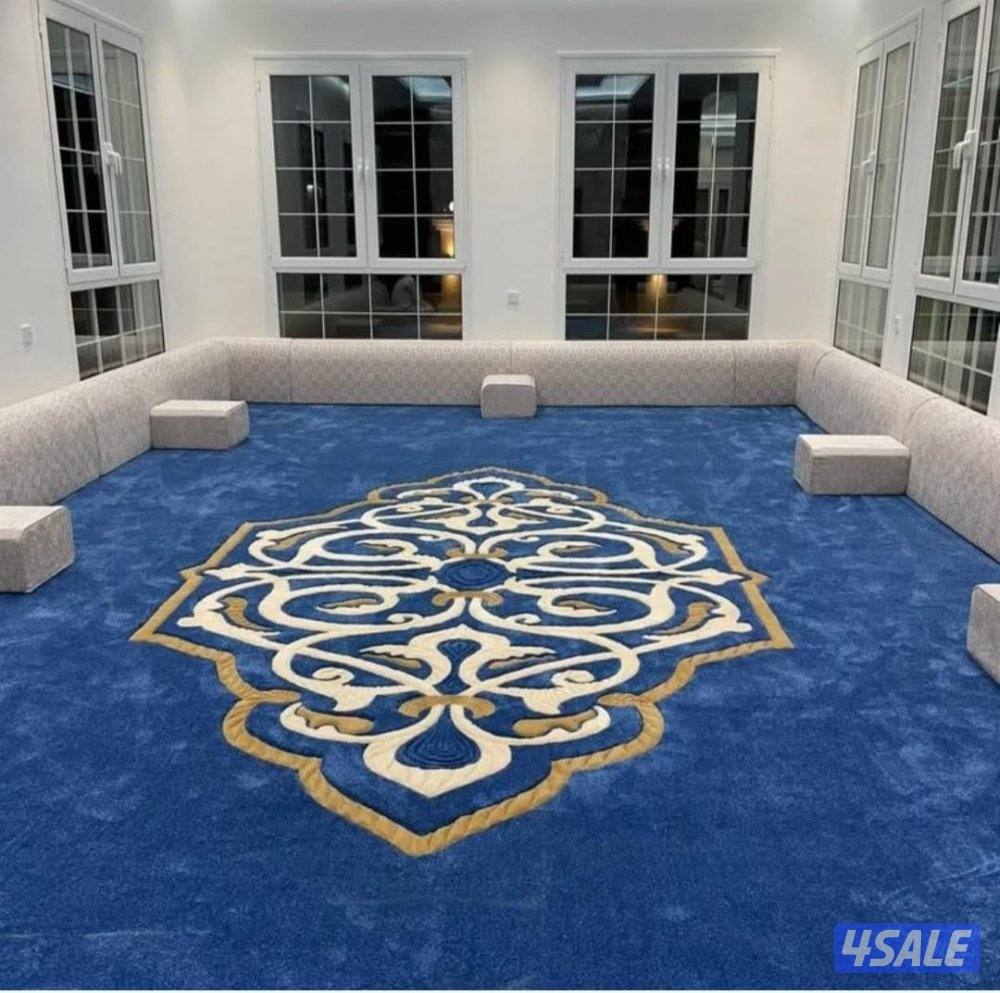 سجاد... مساند جميع انواع .اثاث. باركيه ثيل. صناعي1