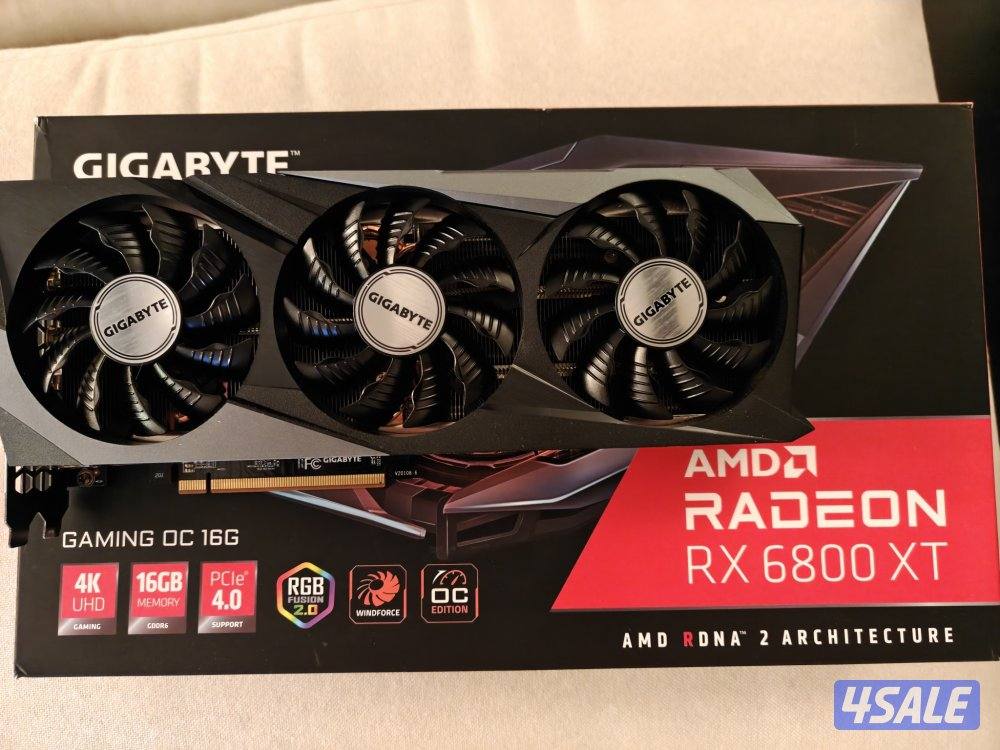 AMD RX 6800 XT like new barely used0