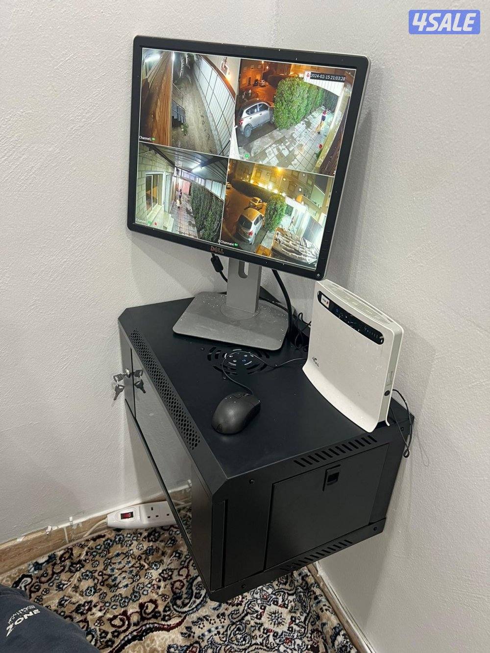 عرض ٤ كاميرات ٥ ميجا  بيكسل شامل التركيب7