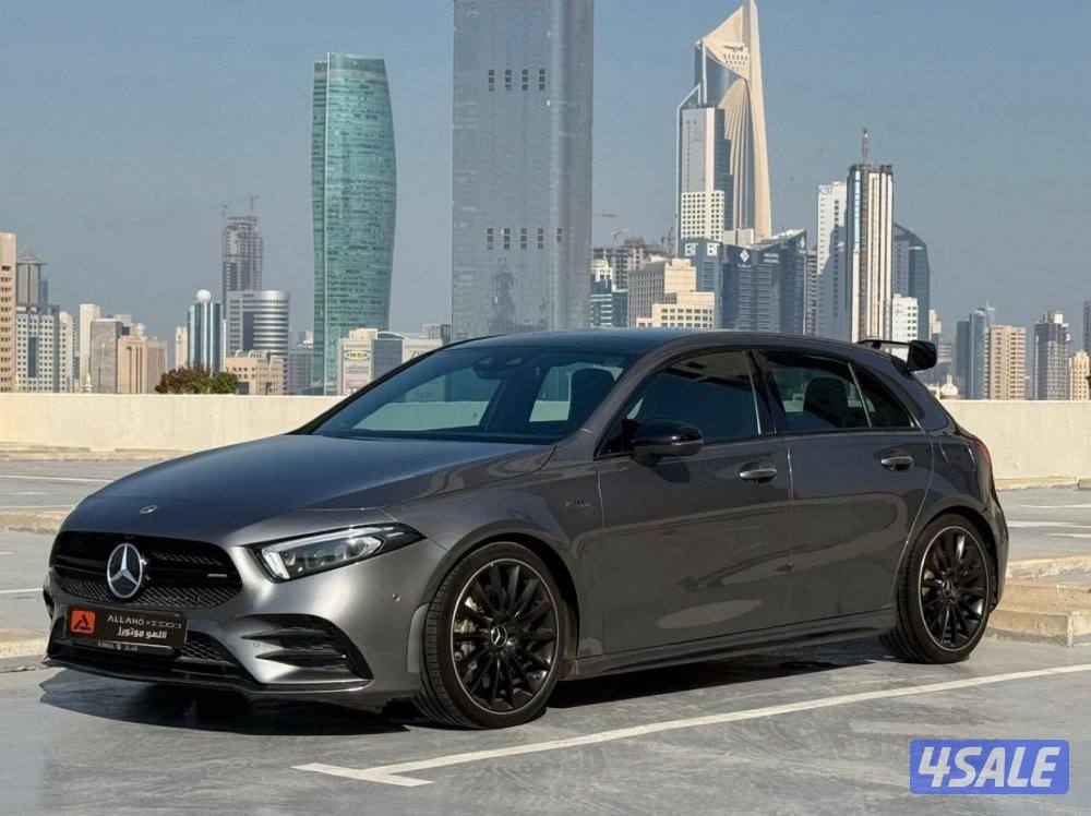 مرسيدسA35 AMG نايت بكج موديل2022 عداد63الف سيرفس منتظم تحت الكفاله0