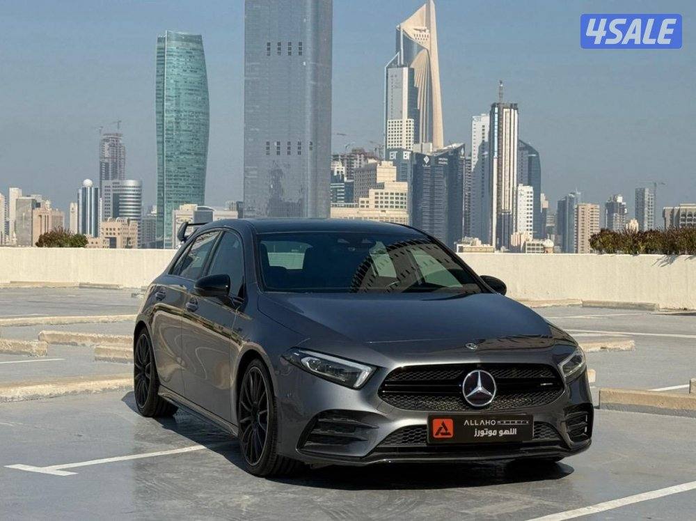 مرسيدسA35 AMG نايت بكج موديل2022 عداد63الف سيرفس منتظم تحت الكفاله1
