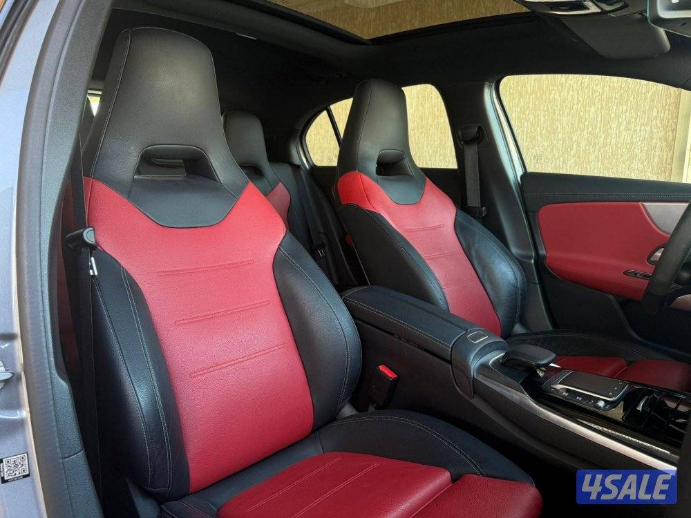 مرسيدسA35 AMG نايت بكج موديل2022 عداد63الف سيرفس منتظم تحت الكفاله9