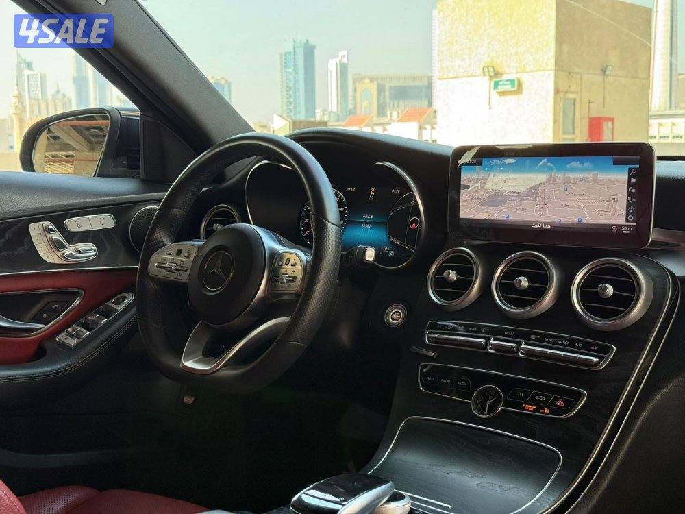 مرسيدسC200 (مواصفات خاصه) موديل2019 عداد86الف وارد الملا سيرفس متتظم5