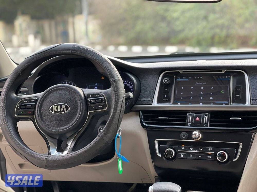 كيا اوبتيما 2017 صبغ الوكاله شرط الفحص كامل7