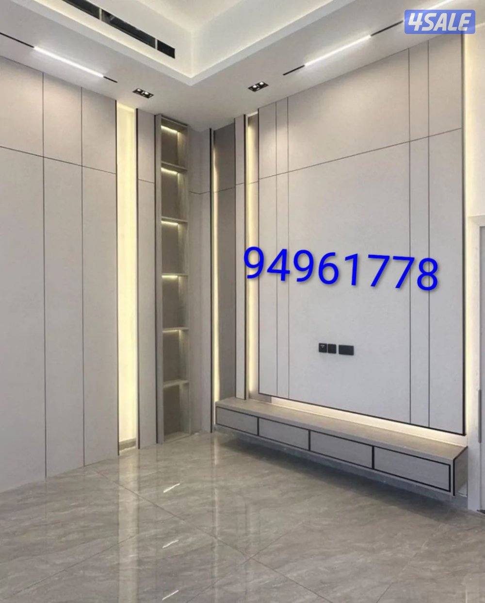 اعمل ديكورات وصباغ وطواف جبس بورد وجام وارضيات برقيه2