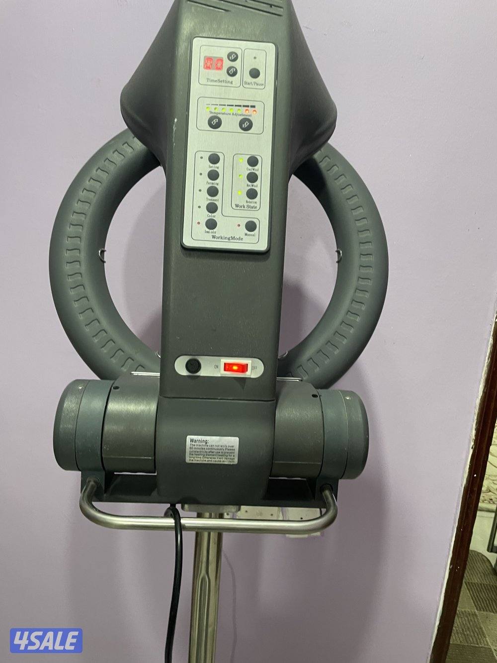 جهاز حراري للشعر لشغل الصالونات مستعمل نظيف يصلح استخدامة بالبيت3