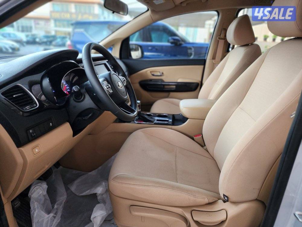 كيا كرنفال صبغ الوكالة عداد327 ألف شرط الفحص بالكامل فل أوبشن عدا فتحة4