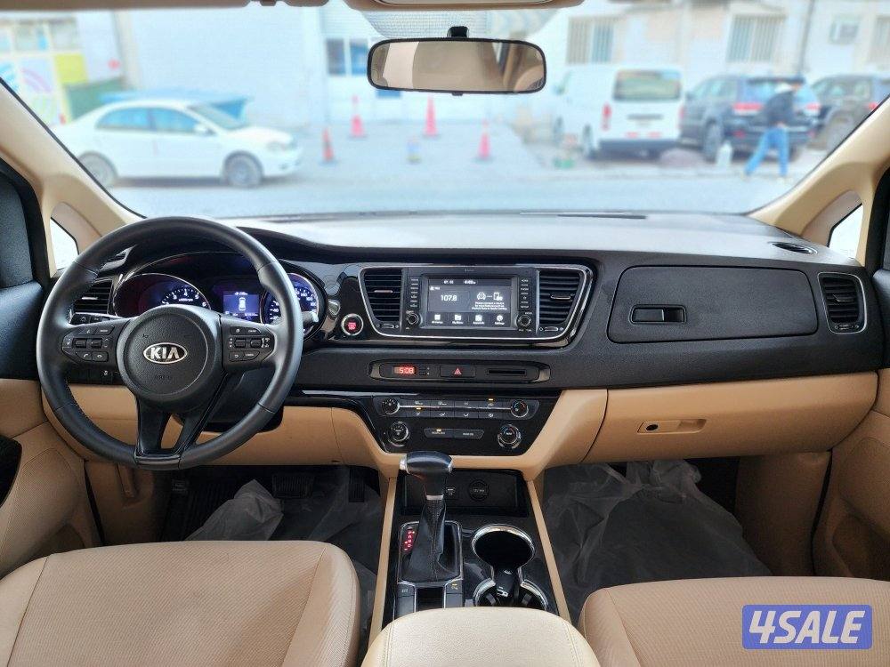كيا كرنفال صبغ الوكالة عداد327 ألف شرط الفحص بالكامل فل أوبشن عدا فتحة6