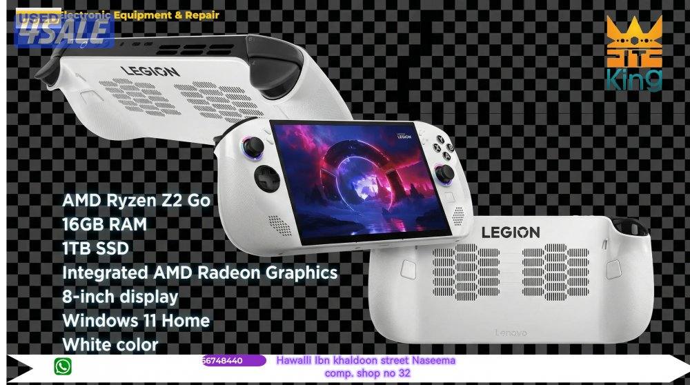 Lenovo Legion Go S Handheld Gaming Console, Amd Ryzen Z2 Go, 16gb Ram,0