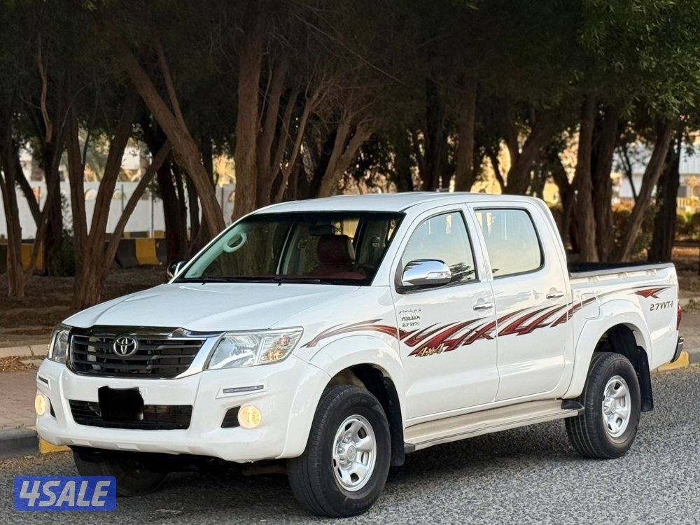 هايلكس دبل قير تماتيك شرط الفحص صبغ وكاله 230 الف0