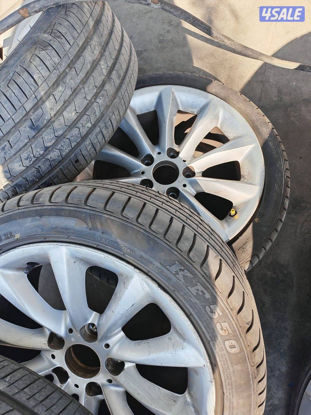 للبيع تواير 4 جديده مقاس 17/45/2453