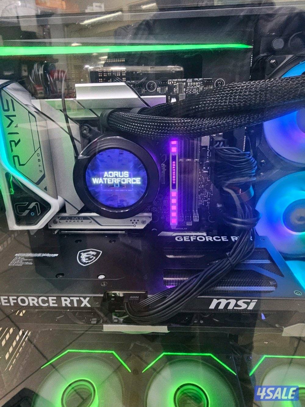 Gaming Pc New  Ci914900KF/Rtx5070ti/32GB/2TB/1000w/liquid L360/W11Pro1