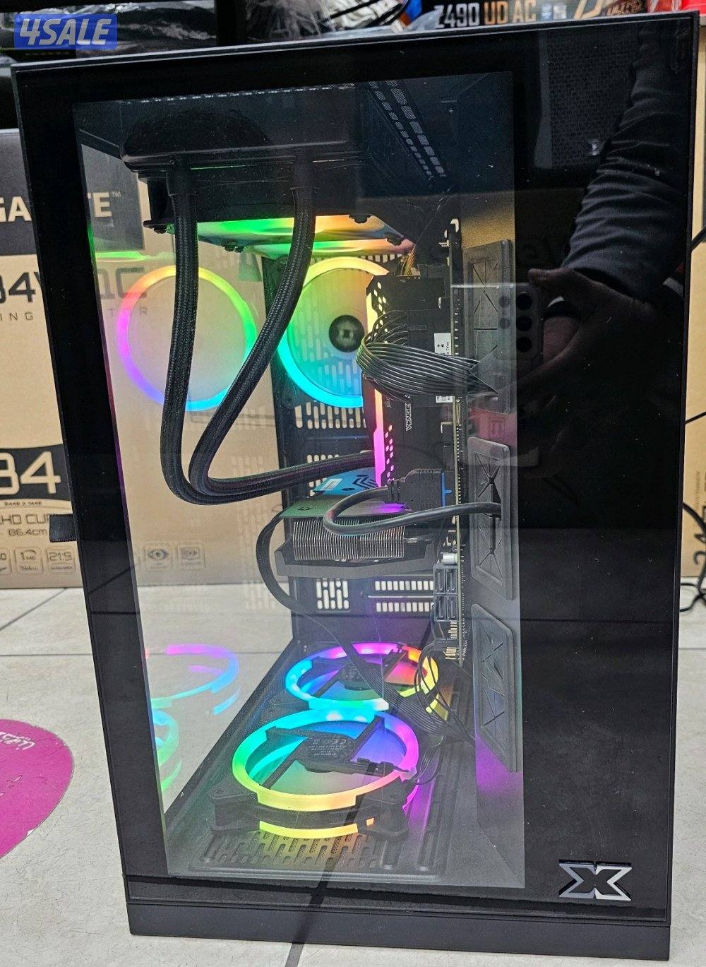 Gaming Pc New  Ci914900KF/Rtx5070ti/32GB/2TB/1000w/liquid L360/W11Pro3