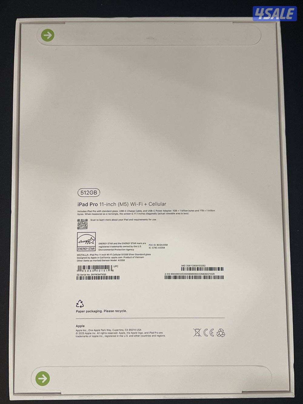 iPad Pro 2025 Wifi + Cellular1