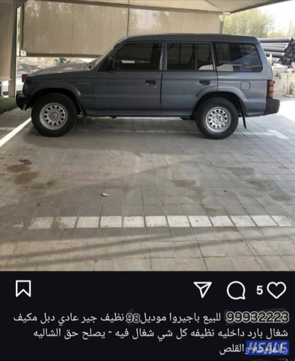 بيعه سريعه باجيرو قير عادي 4 سلندر0