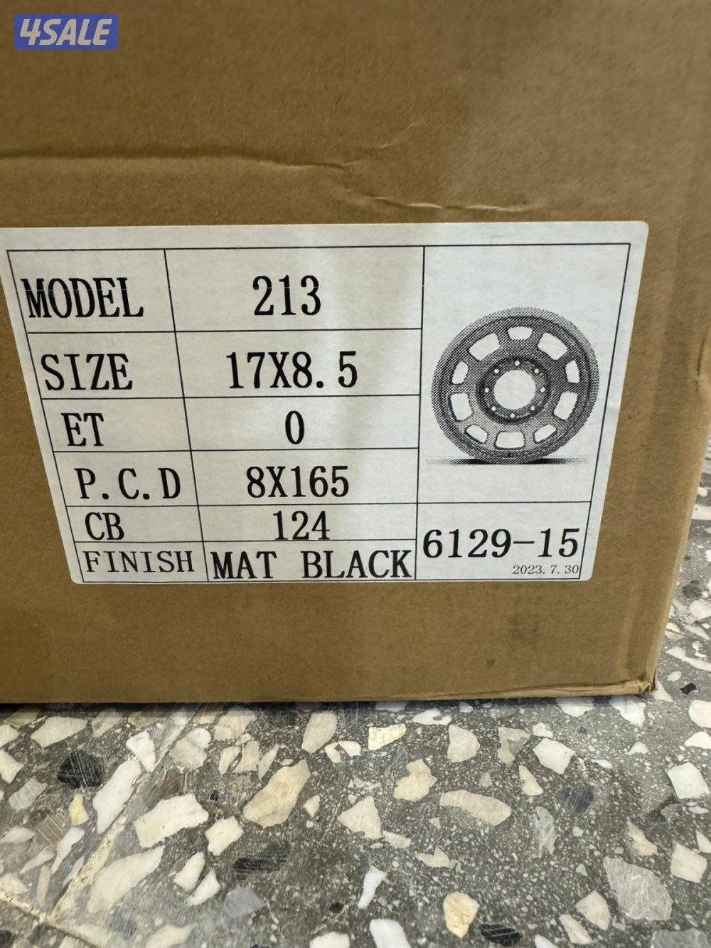 للبيع رنقات دوج رام 25002