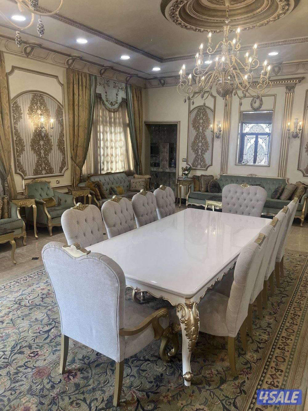 طاوله طعام. عشر مقاعد2