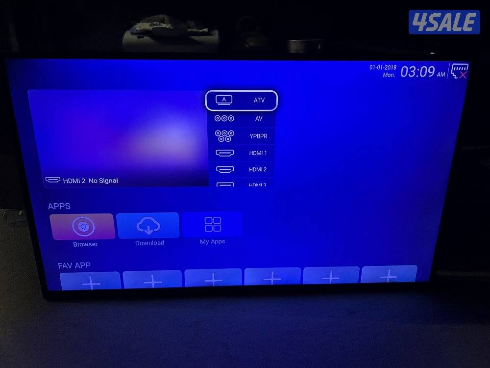 للبيع تلفزيون wansa0