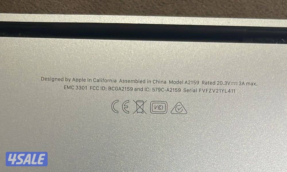 للبيع ماك بوك برو نظيف وشغال مرفق صورة المواصفات3