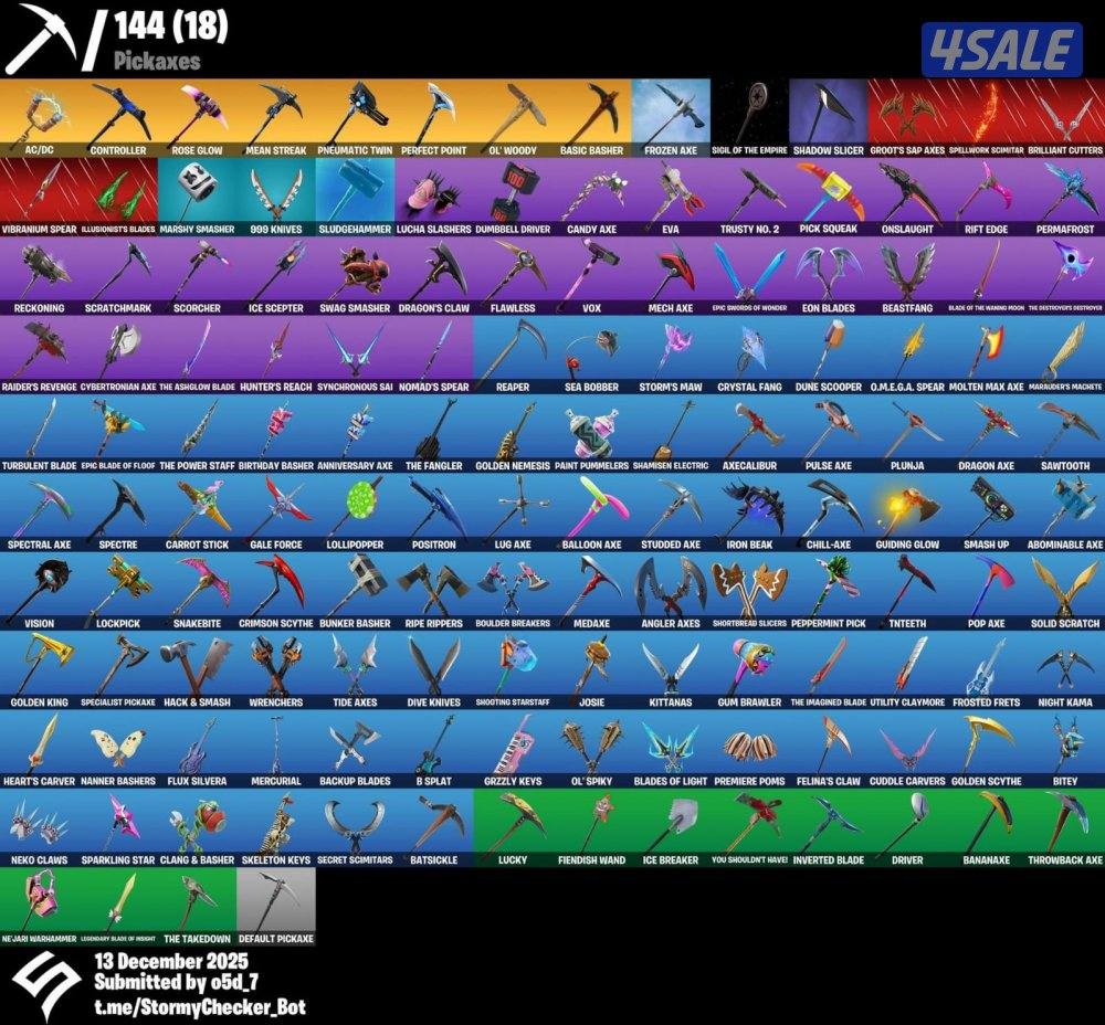 حساب فورت نايت شيطون ١٨٣ سكن2