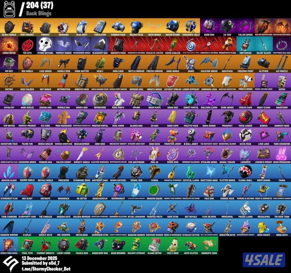 حساب فورت نايت شيطون ١٨٣ سكن3