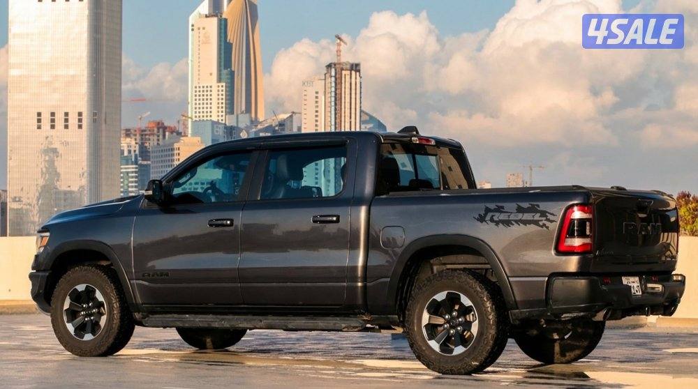 للبيع دوج رام ريبل 2022 أسود1