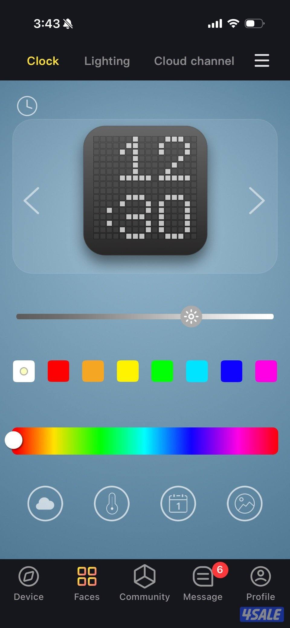 للبيع شاشة divoom الذكية6