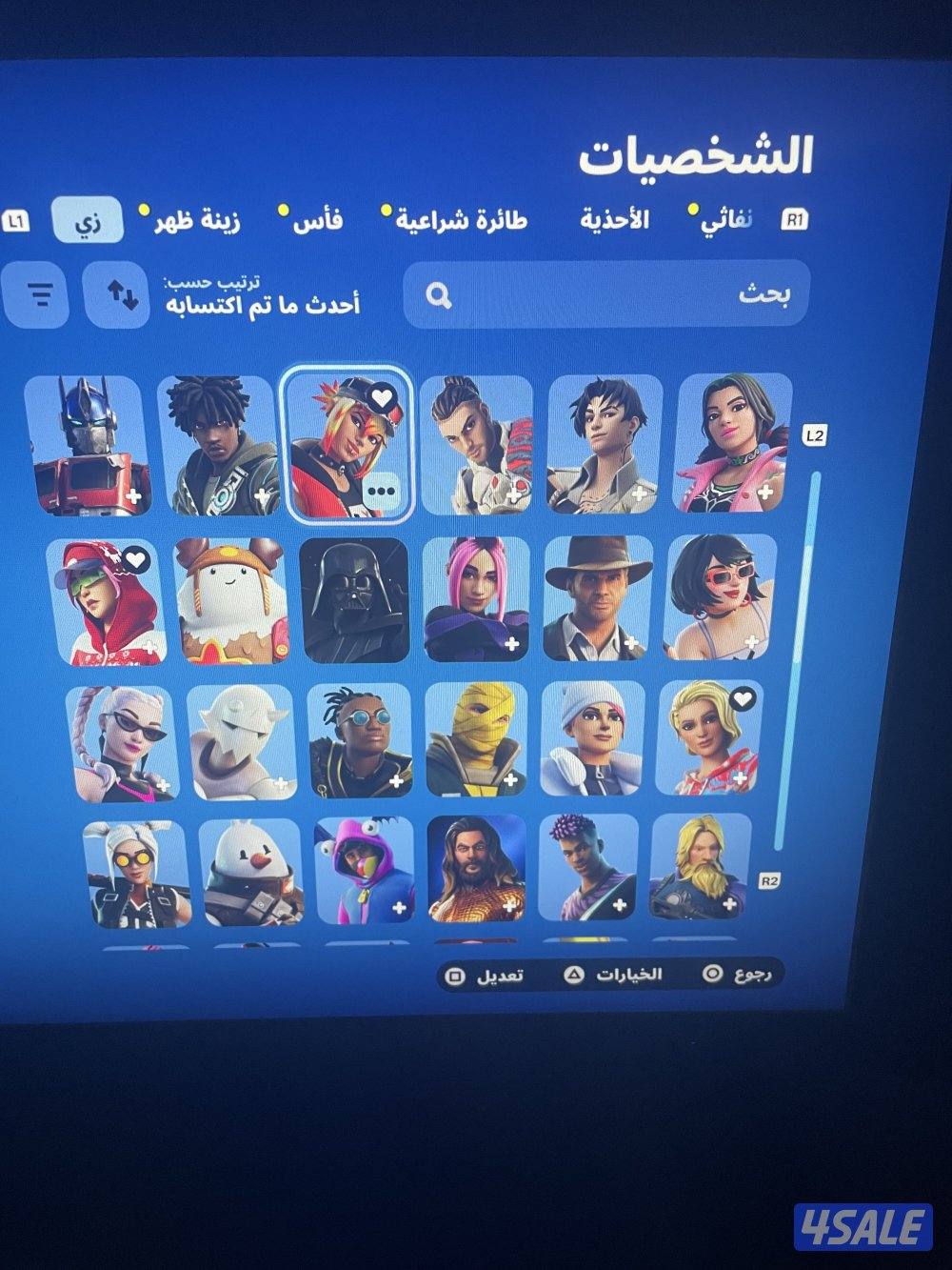 بيع حساب فورت وقراند وروكت ليق حساب حلو ونادر1