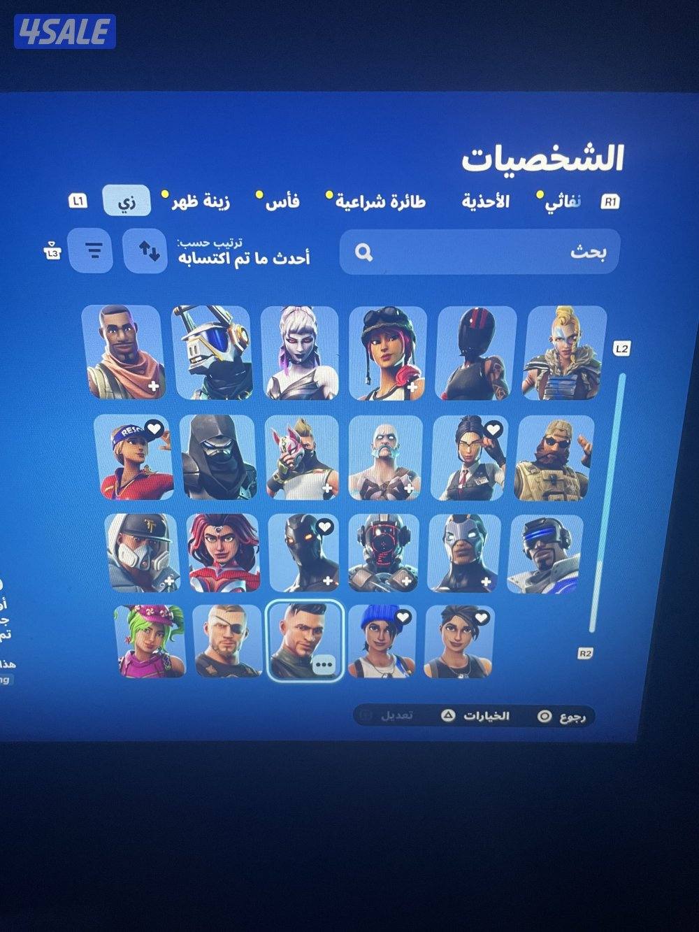 بيع حساب فورت وقراند وروكت ليق حساب حلو ونادر4