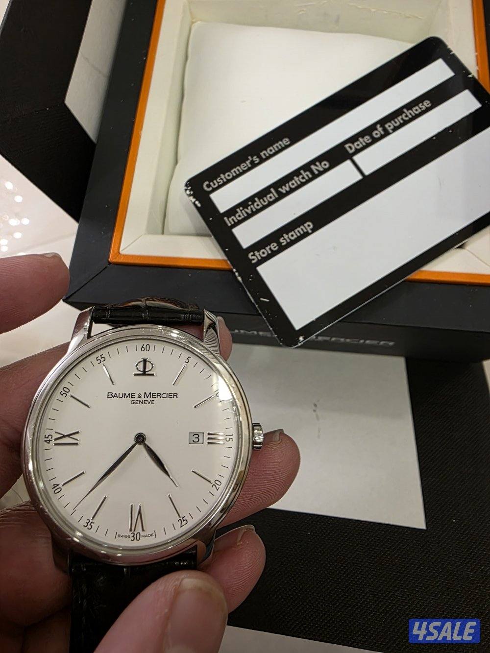 للبيع ساعة اصدار الديوان الاميري بومي اند ميرسير  اصلية3