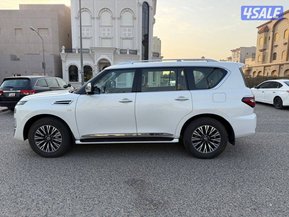 باترول 2021 صبغ الوكالة LE Titanium V8 4002