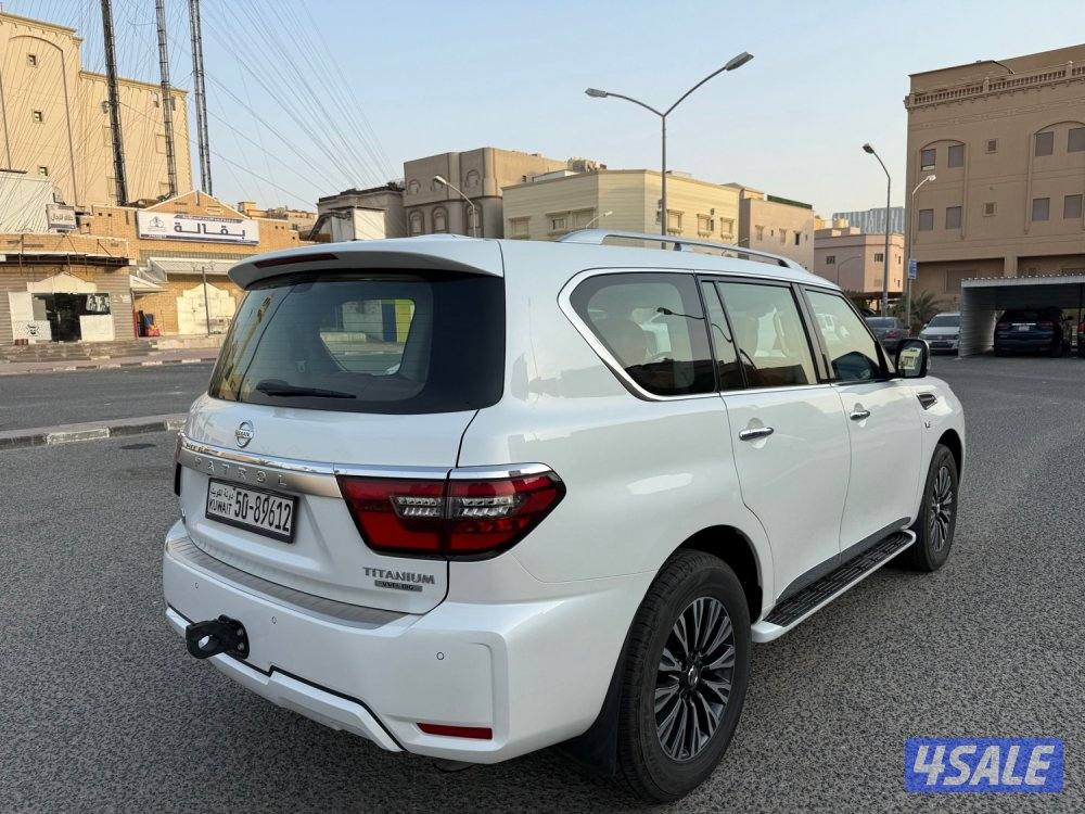 باترول 2021 صبغ الوكالة LE Titanium V8 4003