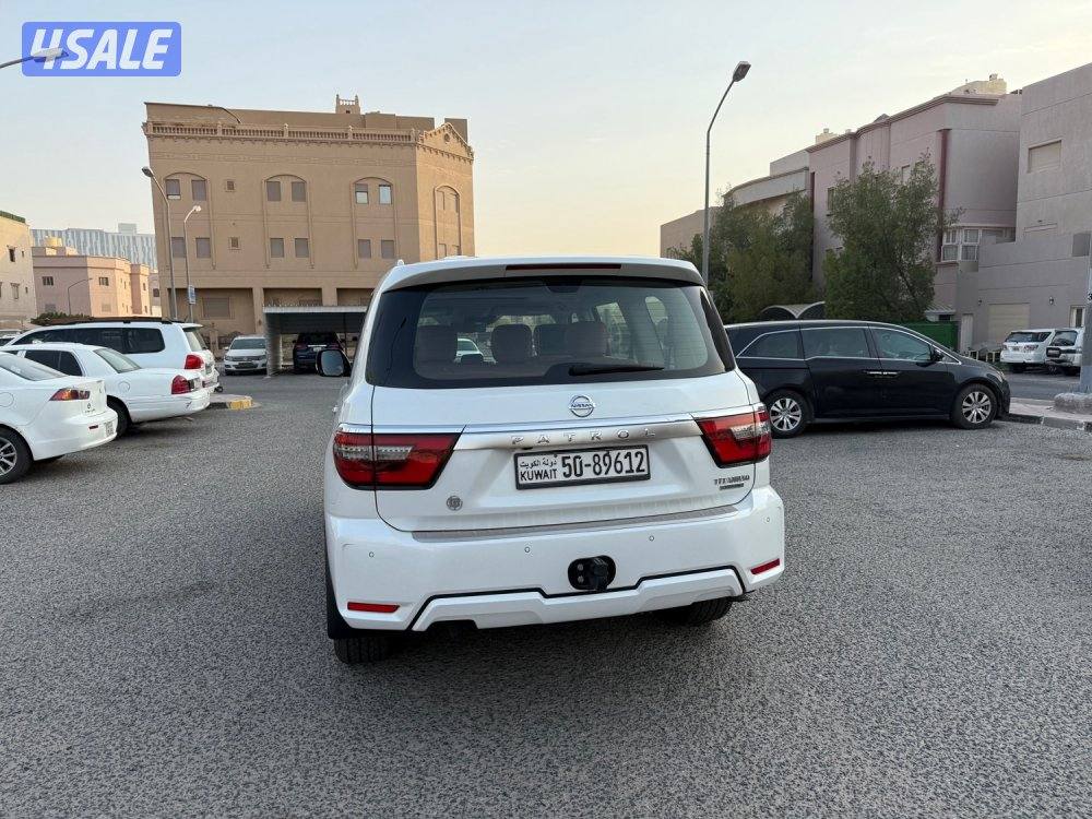باترول 2021 صبغ الوكالة LE Titanium V8 4004