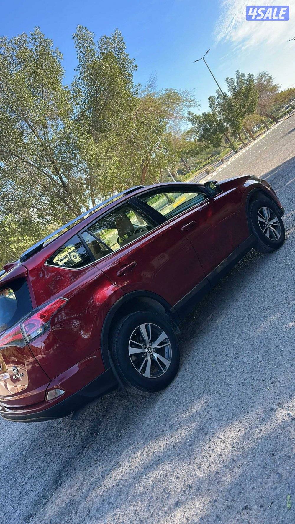 تويوتا راف فور موديل 2018 شرط الفحص بأى مكان2