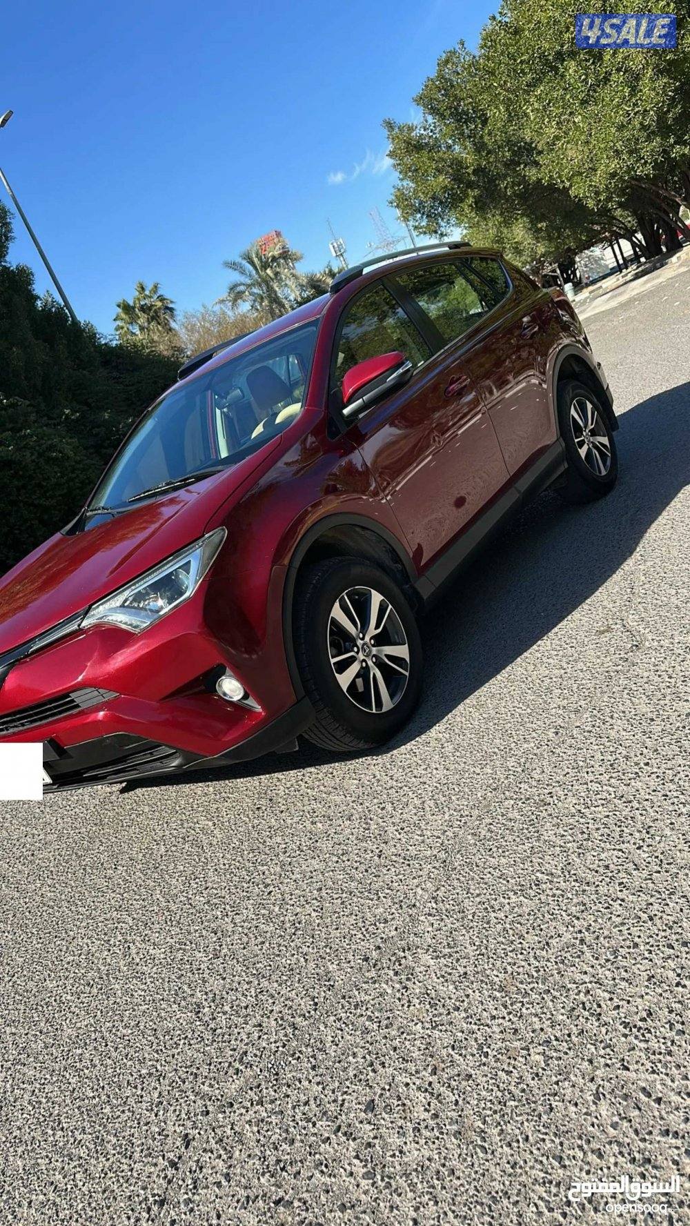 تويوتا راف فور موديل 2018 شرط الفحص بأى مكان4