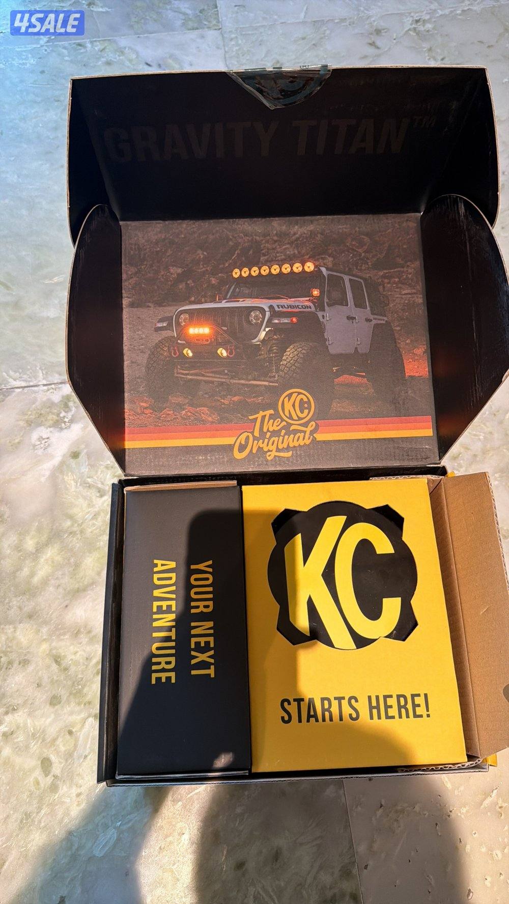 KC Gravity Titan 6” LED PAIR PACK SYSTEM جديد مع كل  أغراضه غير مستعمل0