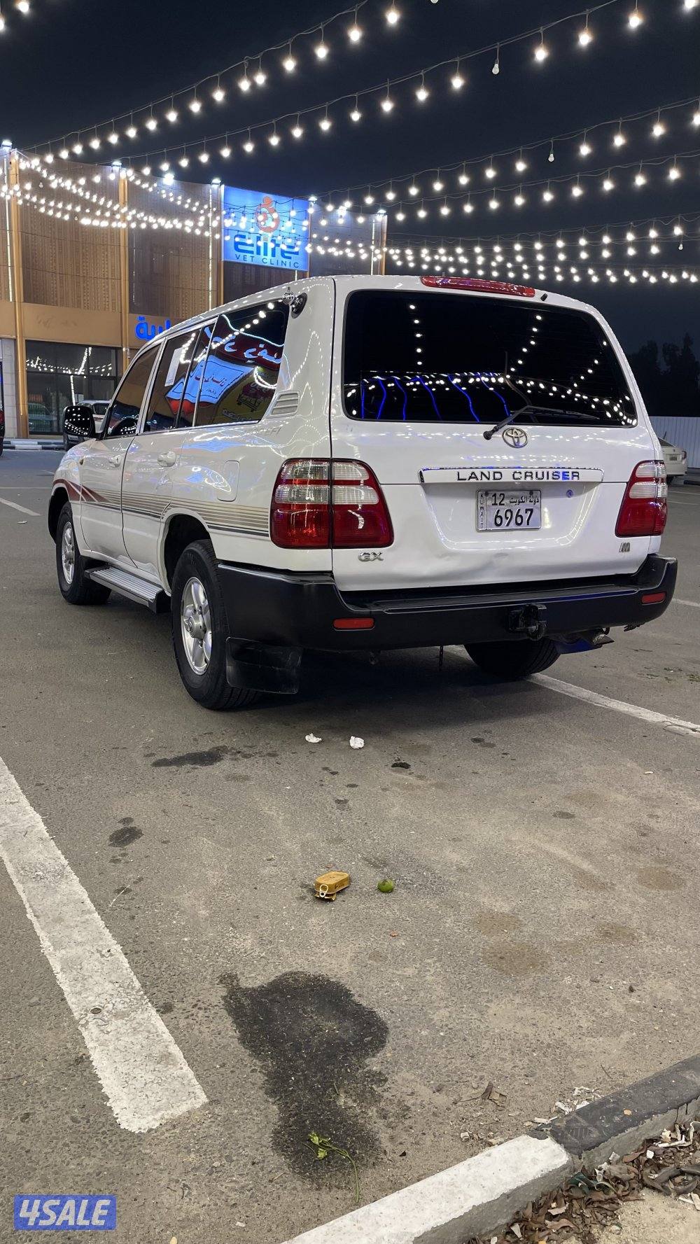 لاندكروزر 2003 وارد قطر قير عادي اساس مرفق الفحص4