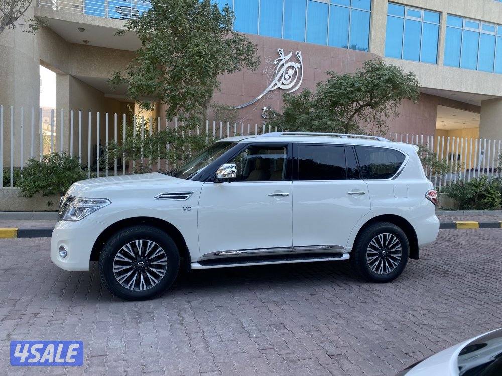 نيسان باترول بلاتينيوم سيتي موديل 2915 ماشي 172 شرط للفحص صبغ الوكاله0