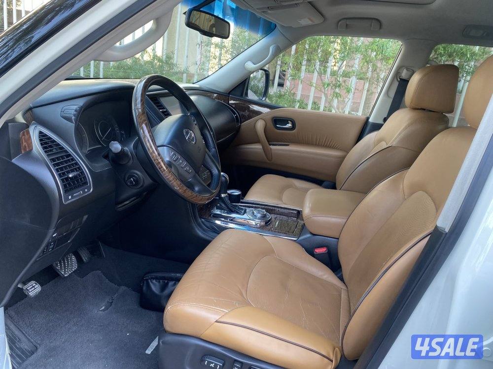 نيسان باترول بلاتينيوم سيتي موديل 2915 ماشي 172 شرط للفحص صبغ الوكاله8