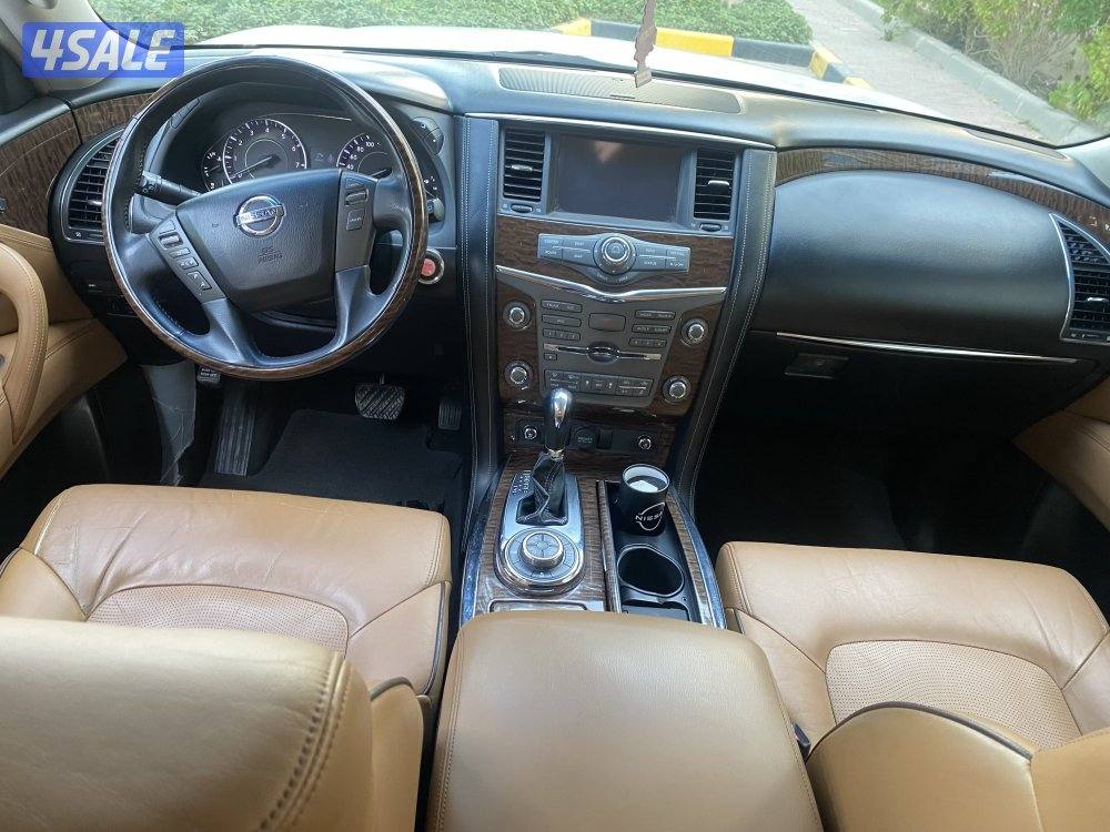 نيسان باترول بلاتينيوم سيتي موديل 2915 ماشي 172 شرط للفحص صبغ الوكاله9