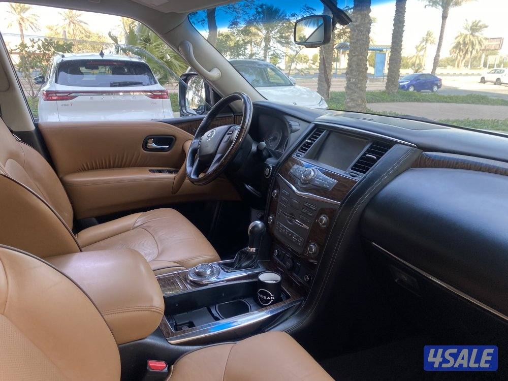 نيسان باترول بلاتينيوم سيتي موديل 2915 ماشي 172 شرط للفحص صبغ الوكاله13