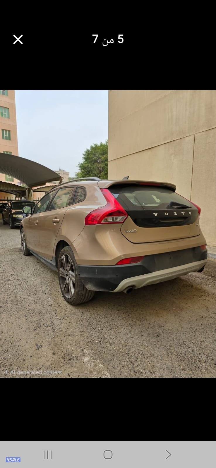 فولفو v40 موديل 2013 صبغ وكالة5