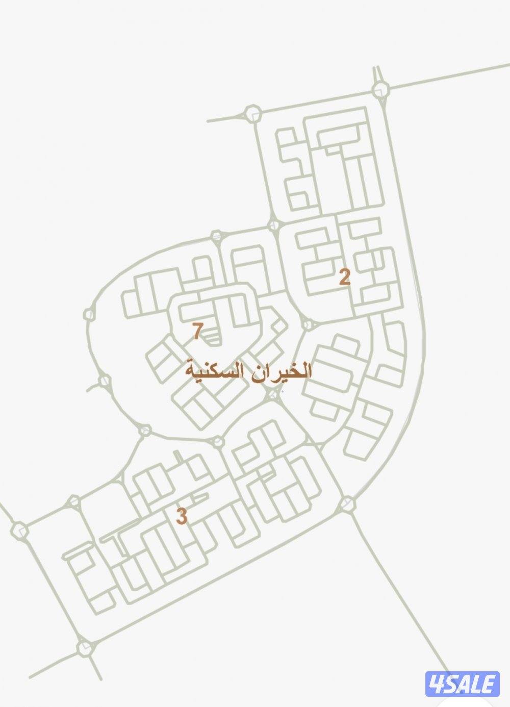 للبيع أرض في الخيران السكني0