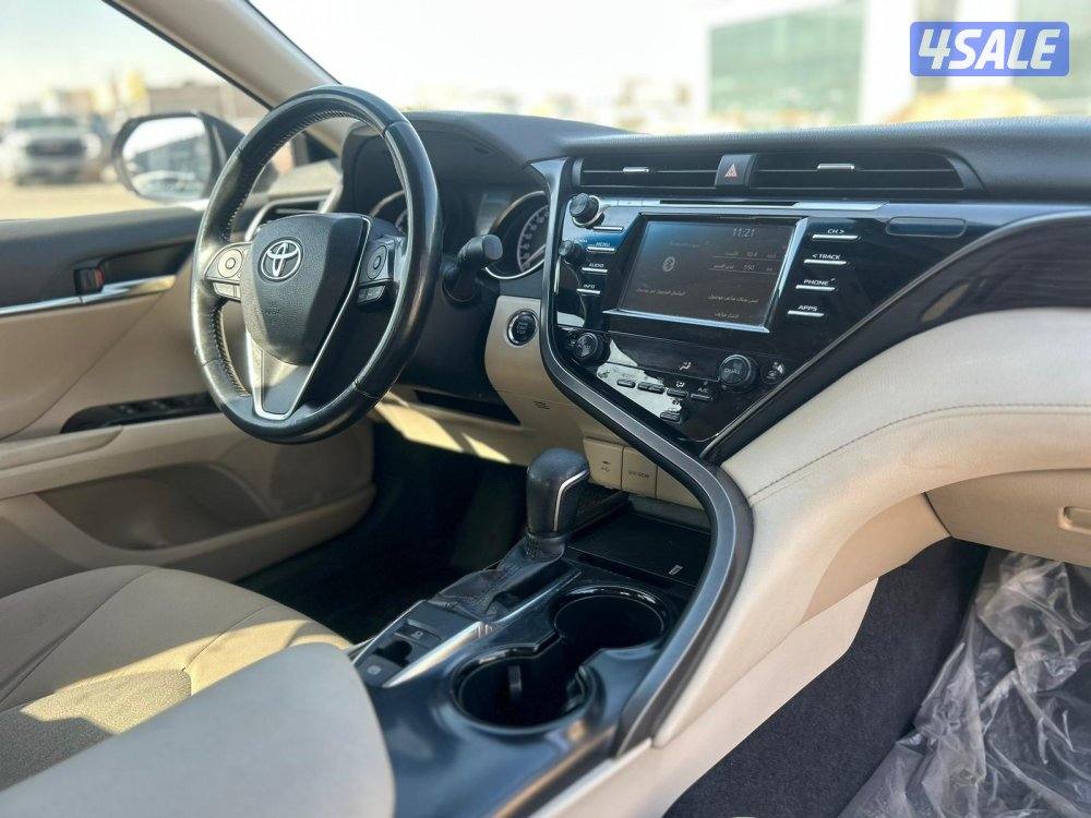 تيوتا كامرى V4 -GLE موديل 2019 ماشى 126.000 k.m وارد الساير .صبغ وكالة7