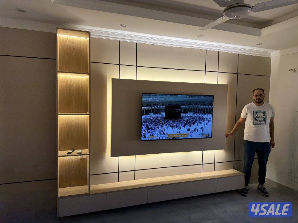 ابو احمد لعمل جميع انواع الديكورات الخشبيه10