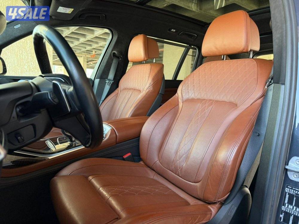 بي ام دبليوX7 INDIVIDUAL موديل2019 عداد74الف وارد الغانم سيرفس منتظم6