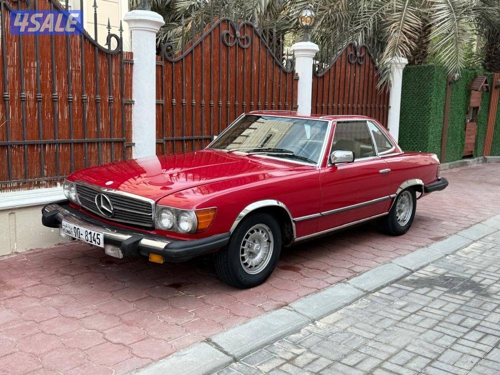 مرسيدس SL 380 أمريكي  موديل 19810