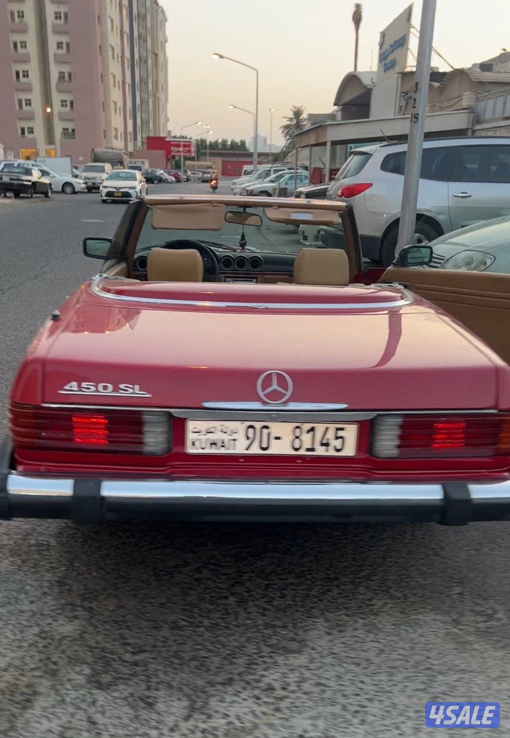 مرسيدس SL 380 أمريكي  موديل 19814