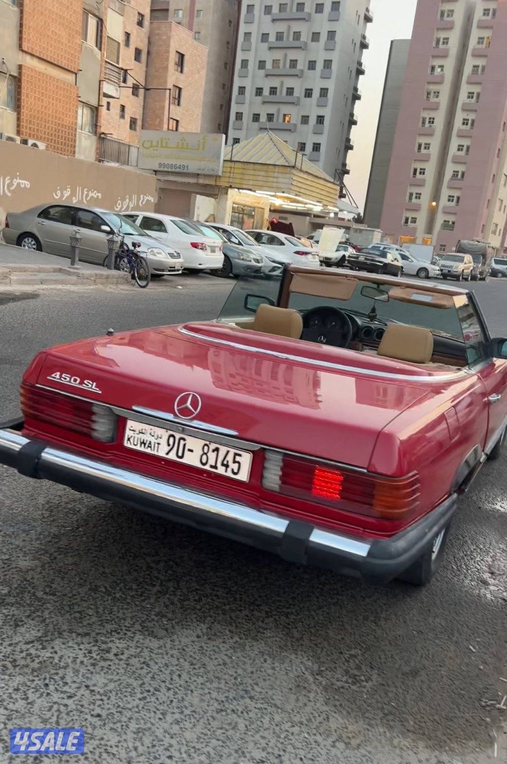 مرسيدس SL 380 أمريكي  موديل 19815